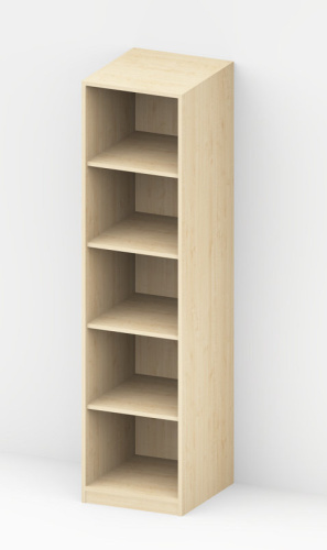 Preview: Kleiderschrank - 1 Tür - (40/50/60cm x 200cm x 58cm)